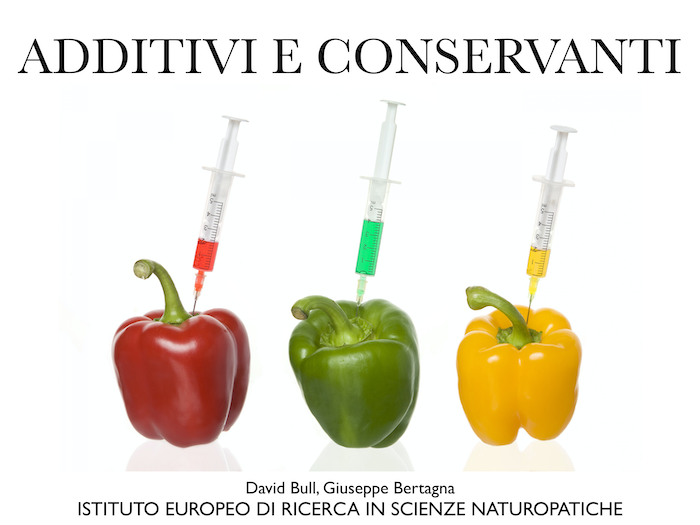 additivi e conservanti